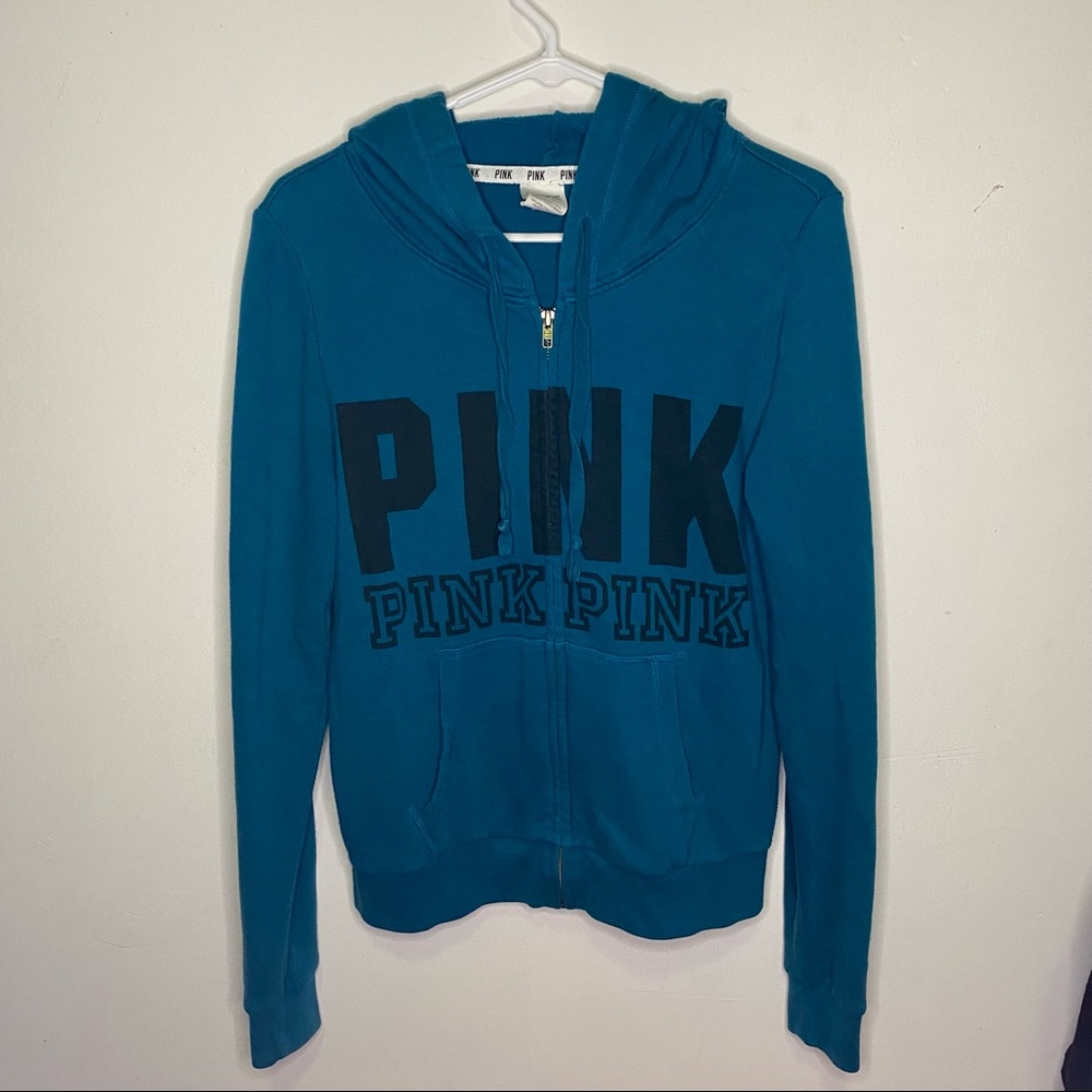 PINK Victoria’s Secret Teal Hoodie